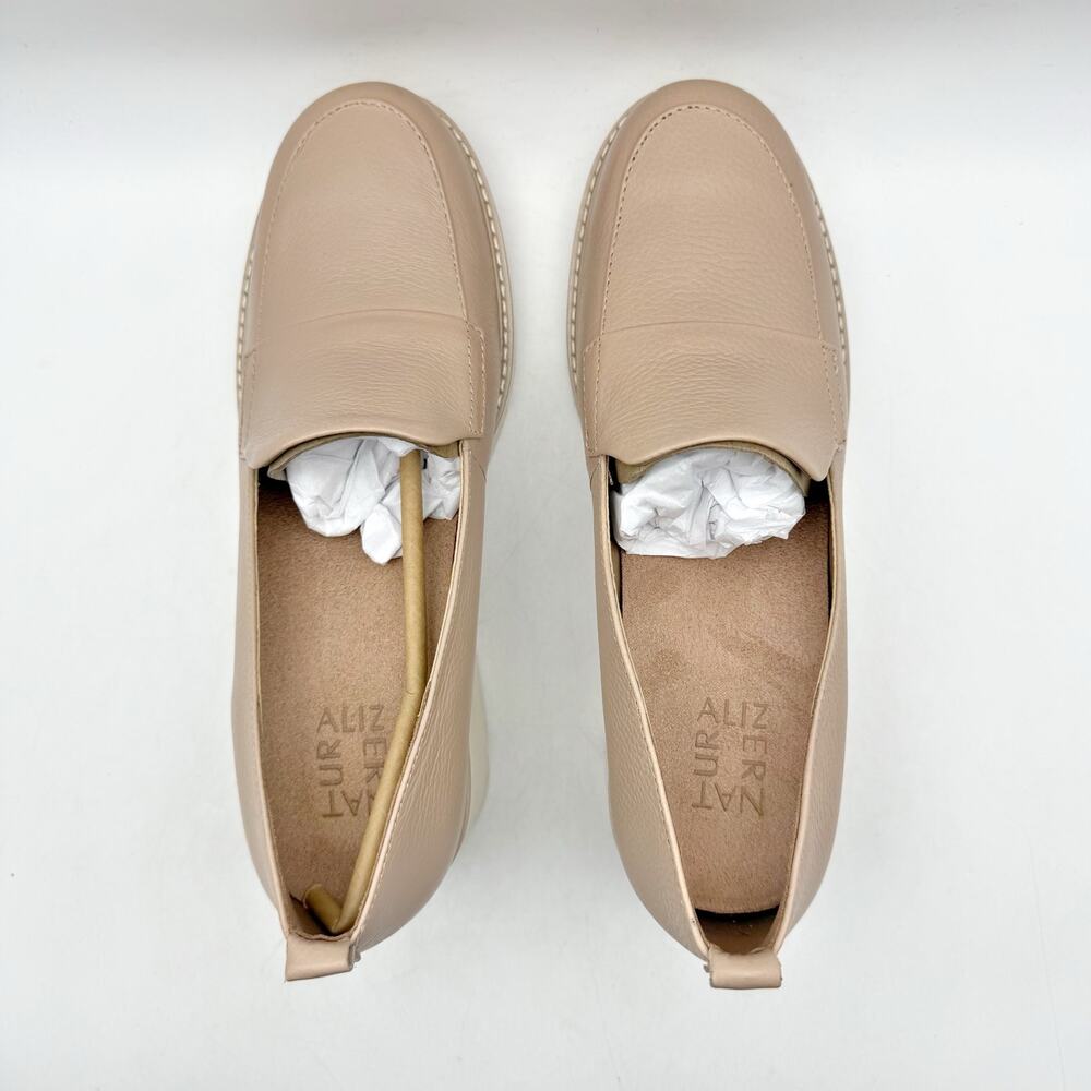 Naturalizer Womens Darry Loafers US 8 M EU 38.5 Blush Leather EUC - Picture 9 of 13